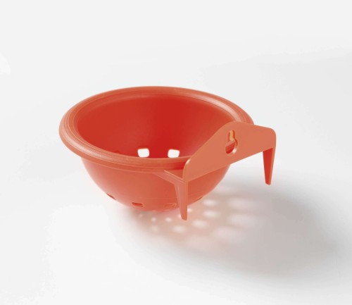 FAUNA GNIAZDKO Z UCHWYTEM 9-11,5CM POMARAŃCZOWE 10212-1