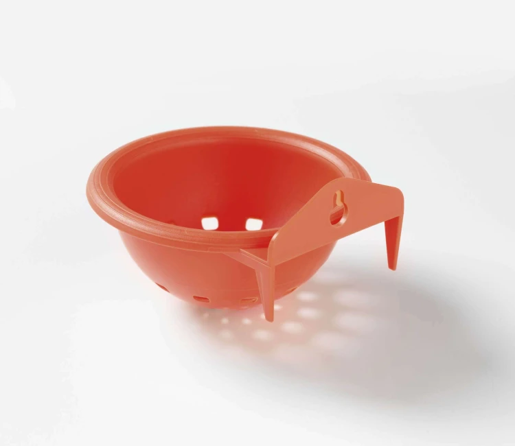 FAUNA GNIAZDKO Z UCHWYTEM 9-11,5CM POMARAŃCZOWE 10212-1