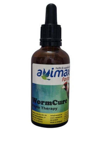 AVIMAX FORTE WORM CURE 50ML NA PSOŻYTY WEWNETRZNE DLA PTAKÓW