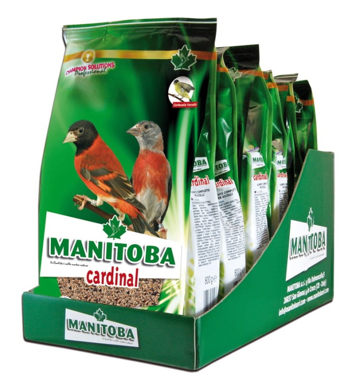 MANITOBA CARDINAL 800G POKARMDLA CZYŻY CZYŻYKA 26581
