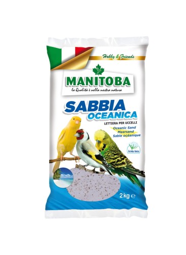 MANITOBA SABBIA OCEANICA 2KG PIASEKDLA PTAKÓW 25092