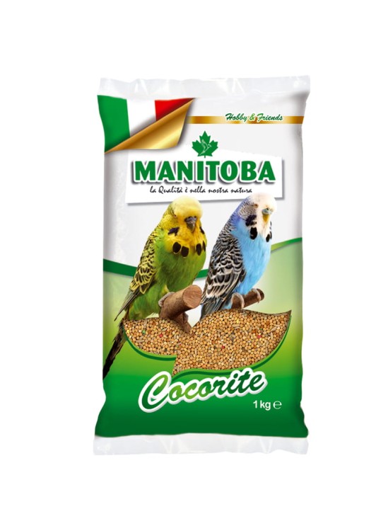 MANITOBA COCORITE PERRUCHE BIS. 1KG POKARM DLA PAPUŻEK FALISTYCH 60201