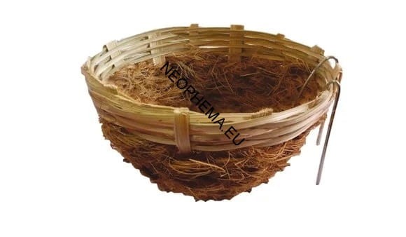 GNIAZDKO PLECIONE TRAWA, KOKOSsisal-fibre-sisal-fibre-nest-bamboo-hook