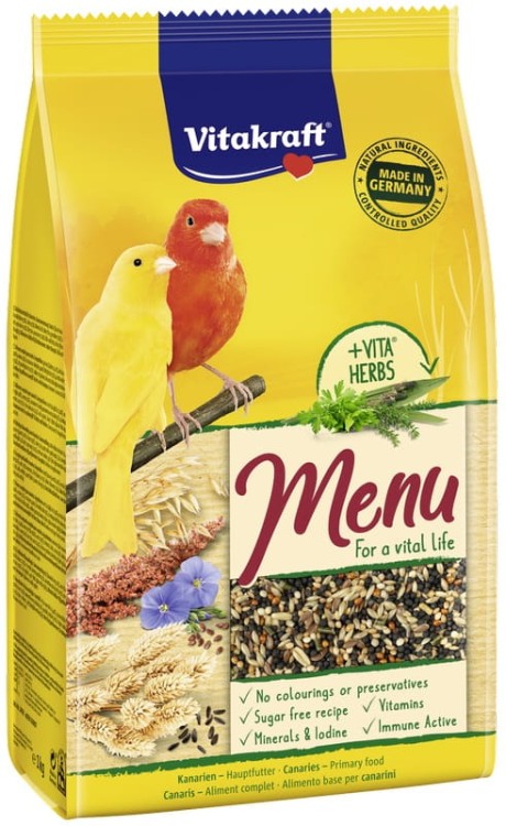 VITAKRAFT MENU POKARM DLA KANARKÓW 1KG
