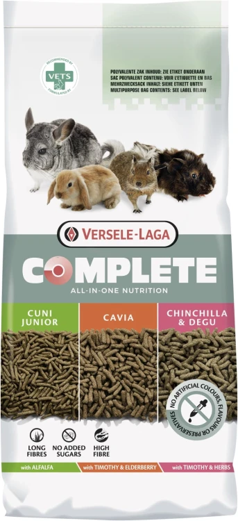 Versele-laga Cavia Complete 8kg dla kawii domowych, świnek morskich