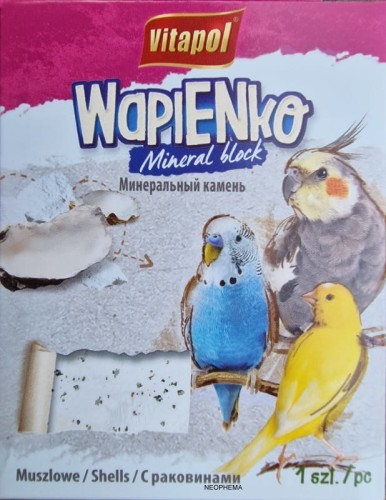 Vitapol kostka wapienna z muszlami dla ptaków DUŻA