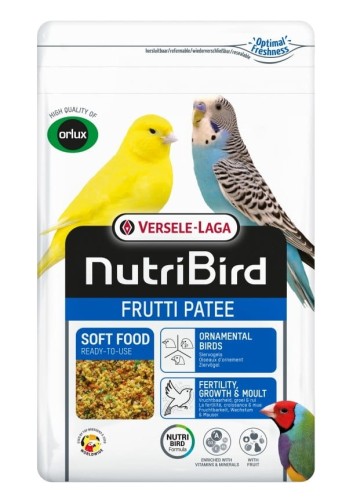 VERSELE LAGA NutriBird Frutti Patee 1kg – kondycjonujący przysmak owocowy