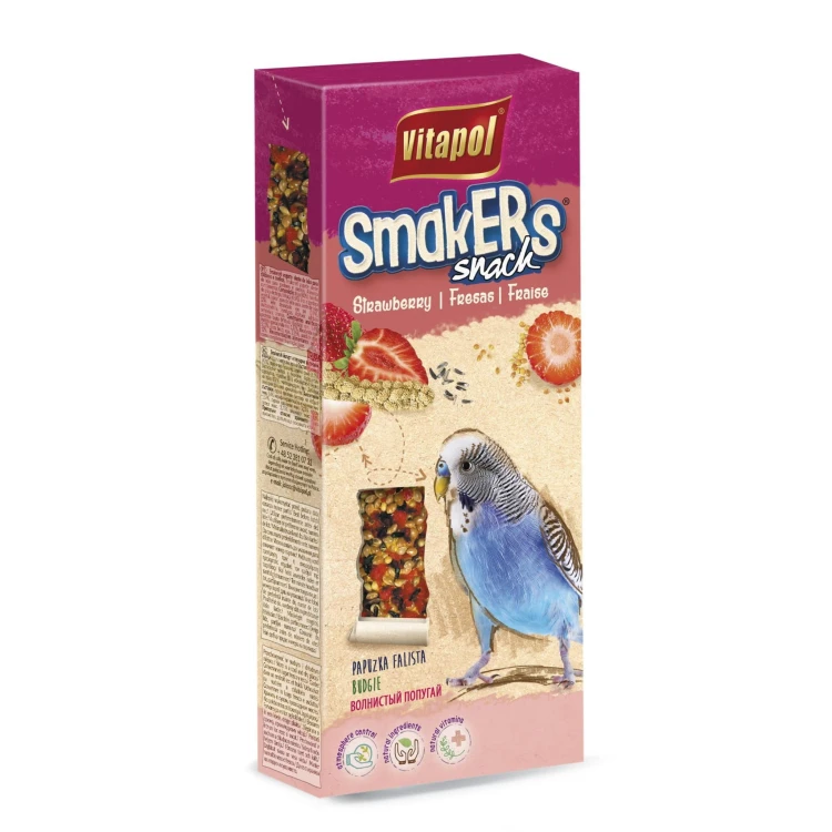 smakers-dla-papuzki-truskawkowy-2szt