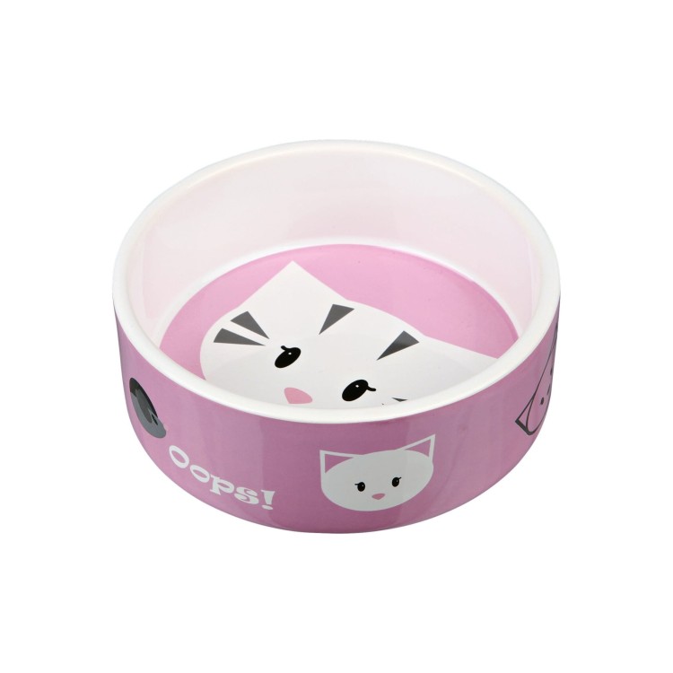miska-ceramiczna-dla-kota-mimi-03-l-r-12-cm 24650 RÓŻOWA