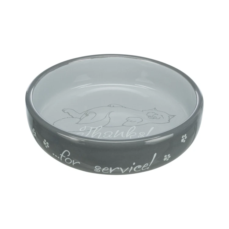 miska-ceramiczna-dla-kota-03-l-o-15-cm szara 24795