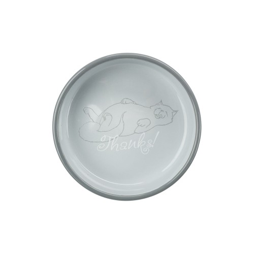 miska-ceramiczna-dla-kota-03-l-o-15-cm szara 24795 1