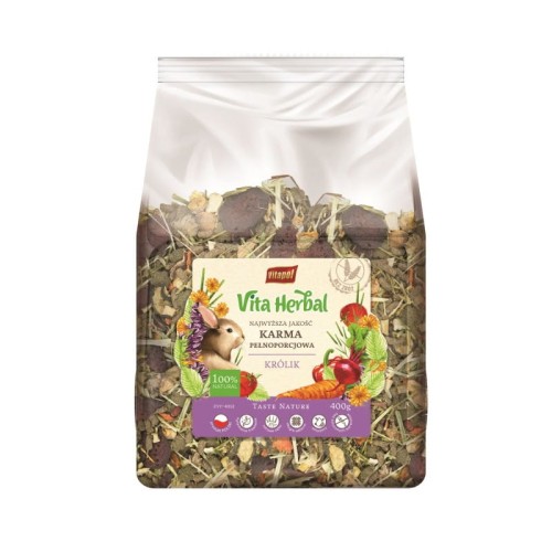 vita-herbal-karma-pelnoporcjowa-dla-krolika-400g