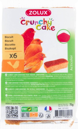 Zolux-Crunchy-Cake-ciasteczka-Acticolor-dla-czerwonych kanarków