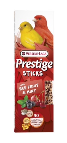 Versele laga Prestige Sticks Canaries with Red Fruits & Mint 60g – kolby z czewonymi owocami i miętą dla kanarków