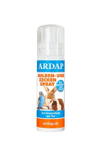 ARDAP Spray na roztocza i kleszcze dla małych zwierząt i ptaków