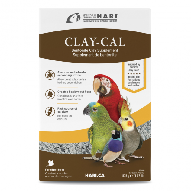 HARI Clay-Cal 575g dodatek wpienno-mineralny dla ptaków