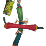Mardi Grass Medium zabawka naturalna dla papug