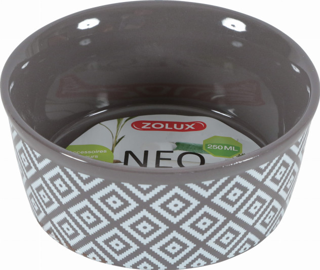 Zolux Miska NEO ceramiczna dla świnki szara 206683