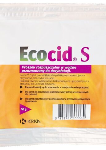 ECOCID S dezynfekcja, grzyby, wirusy, bakterie 50g
