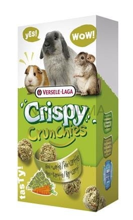 Versele-laga Crispy Crunchies Hay 75g - chrupiący przysmak z siankiem dla królików i gryzoni