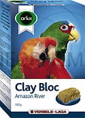 Orlux Clay Bloc Amazon River 550g Glinka, kostka mineralna dla ptaków